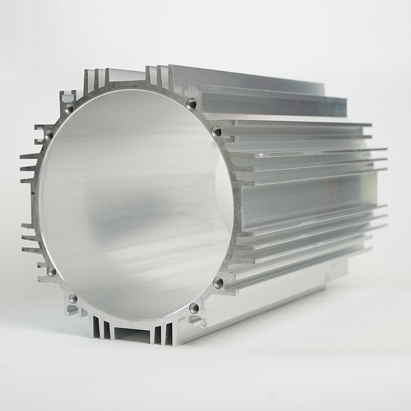 Indre diameter 215 ekstrudert aluminiums klimaanlegg motorhus