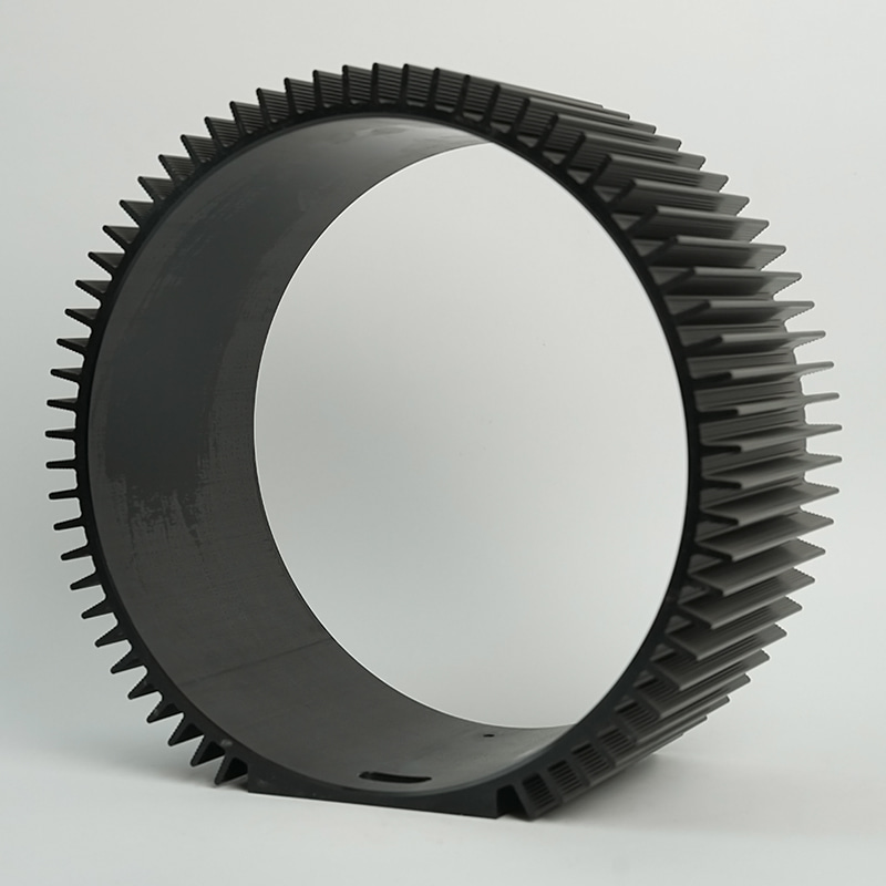 Indre diameter 266 aluminiumsmotor for tekstilmotor